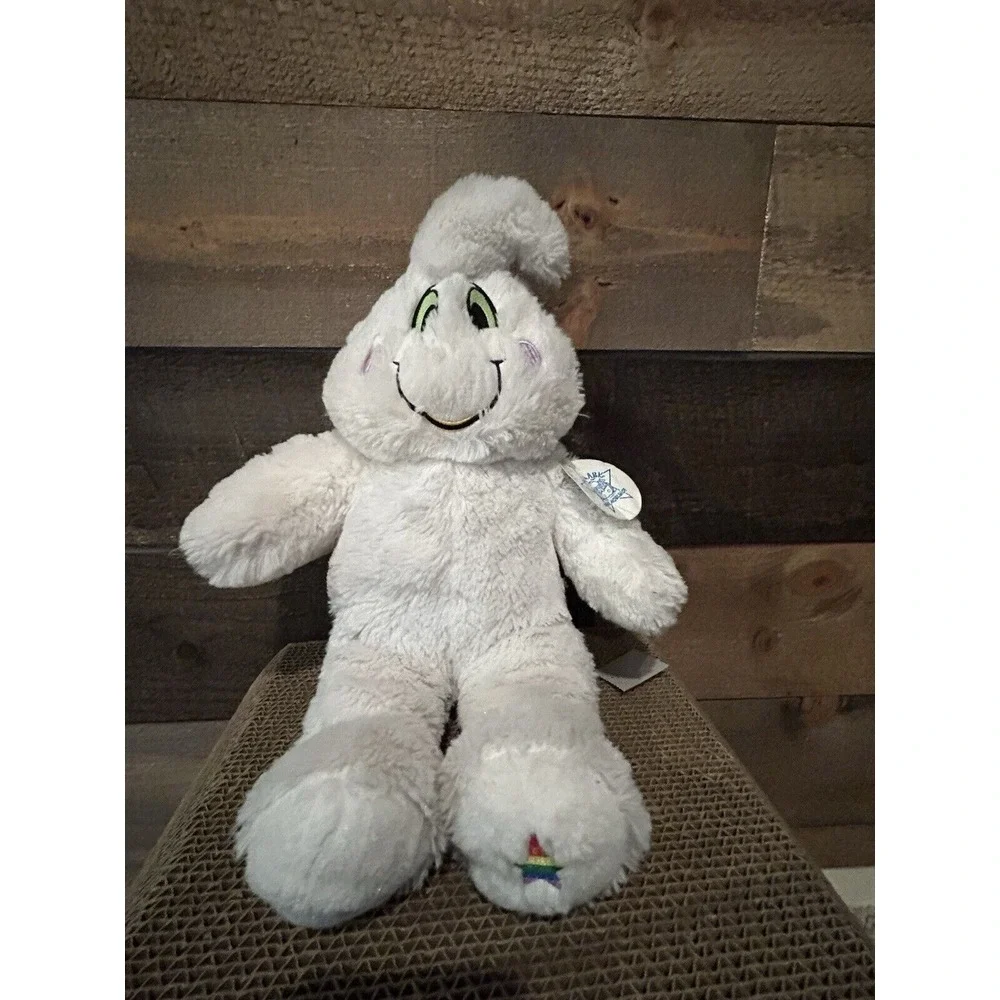 Noahs Ark‎ Animal Workshop Plush White Ghost Stuffed Animal Plush Tag
